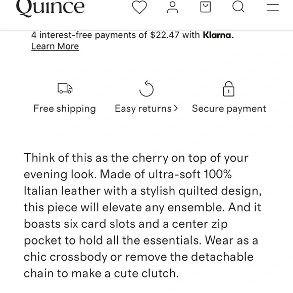 Quince Brown Crossbody Bag - Picture 8 of 12